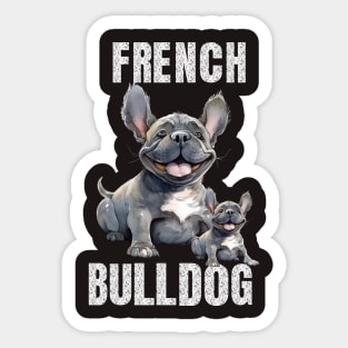 French Bulldog Funny Dogs Lovers Gift Sticker